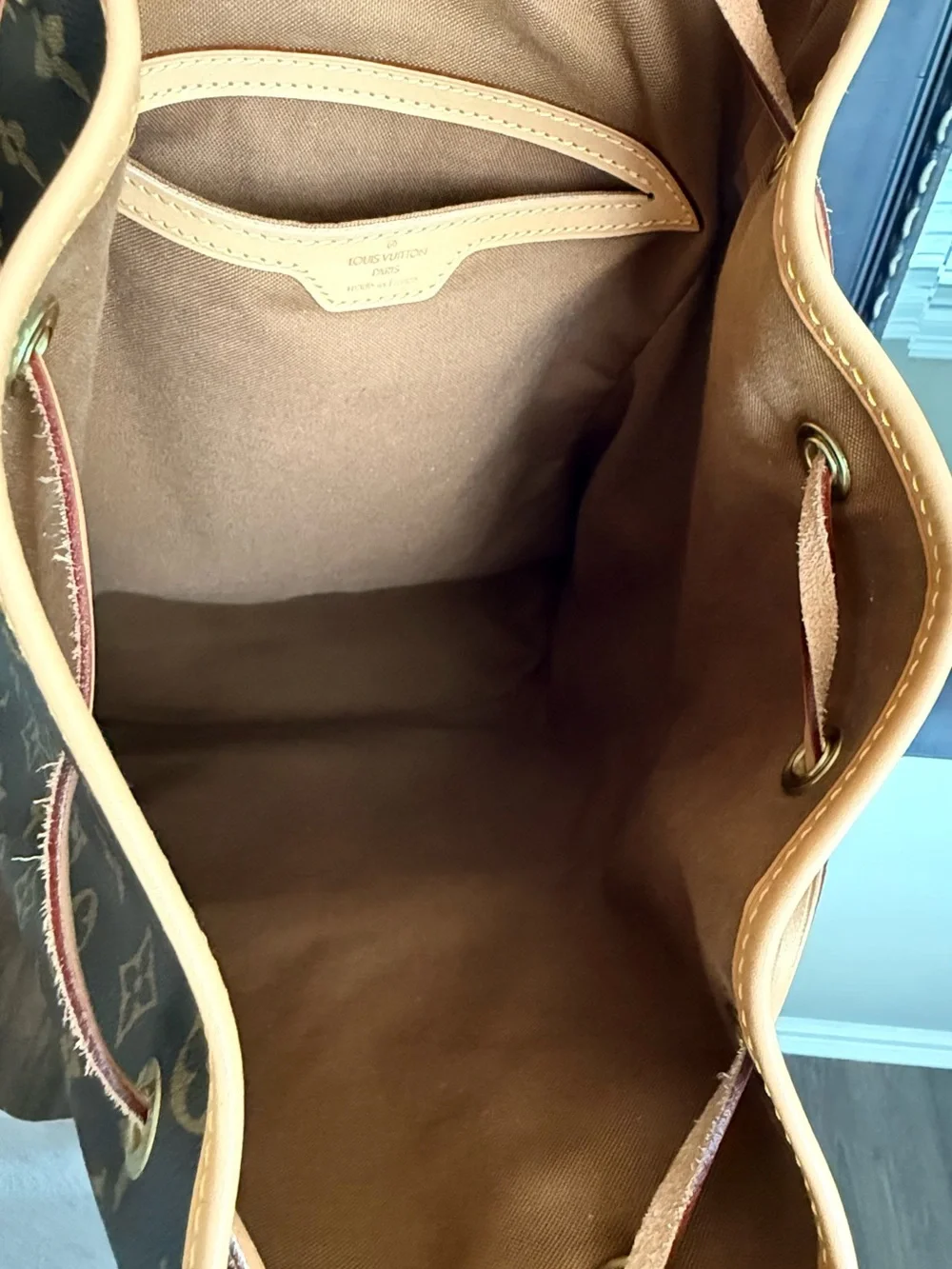 Authentic Louis Vuitton Classic Monogram Backpack GM — Excellent Condition!!